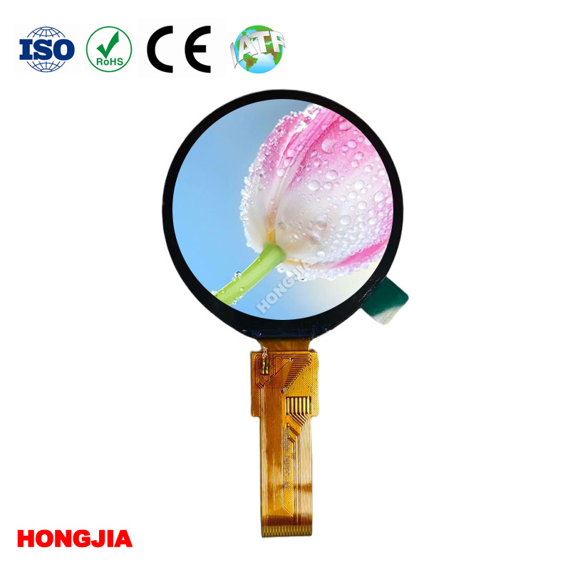 1,8 tuuman pyöreä LCD 360*360 QSPI/SPI/MCU/MIPI