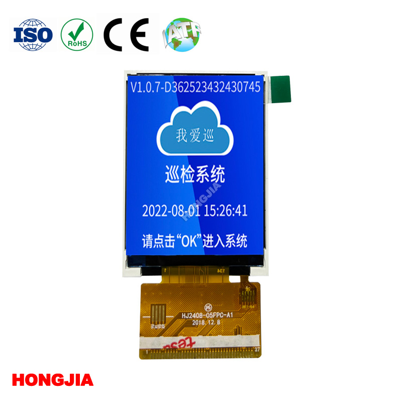 2,4 tuuman TFT LCD-moduuli 37PIN IPS