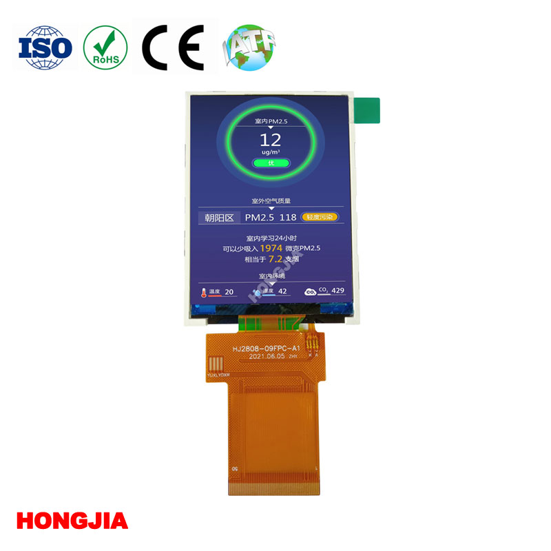 2,8 tuuman TFT LCD-moduuli IPS 50PIN