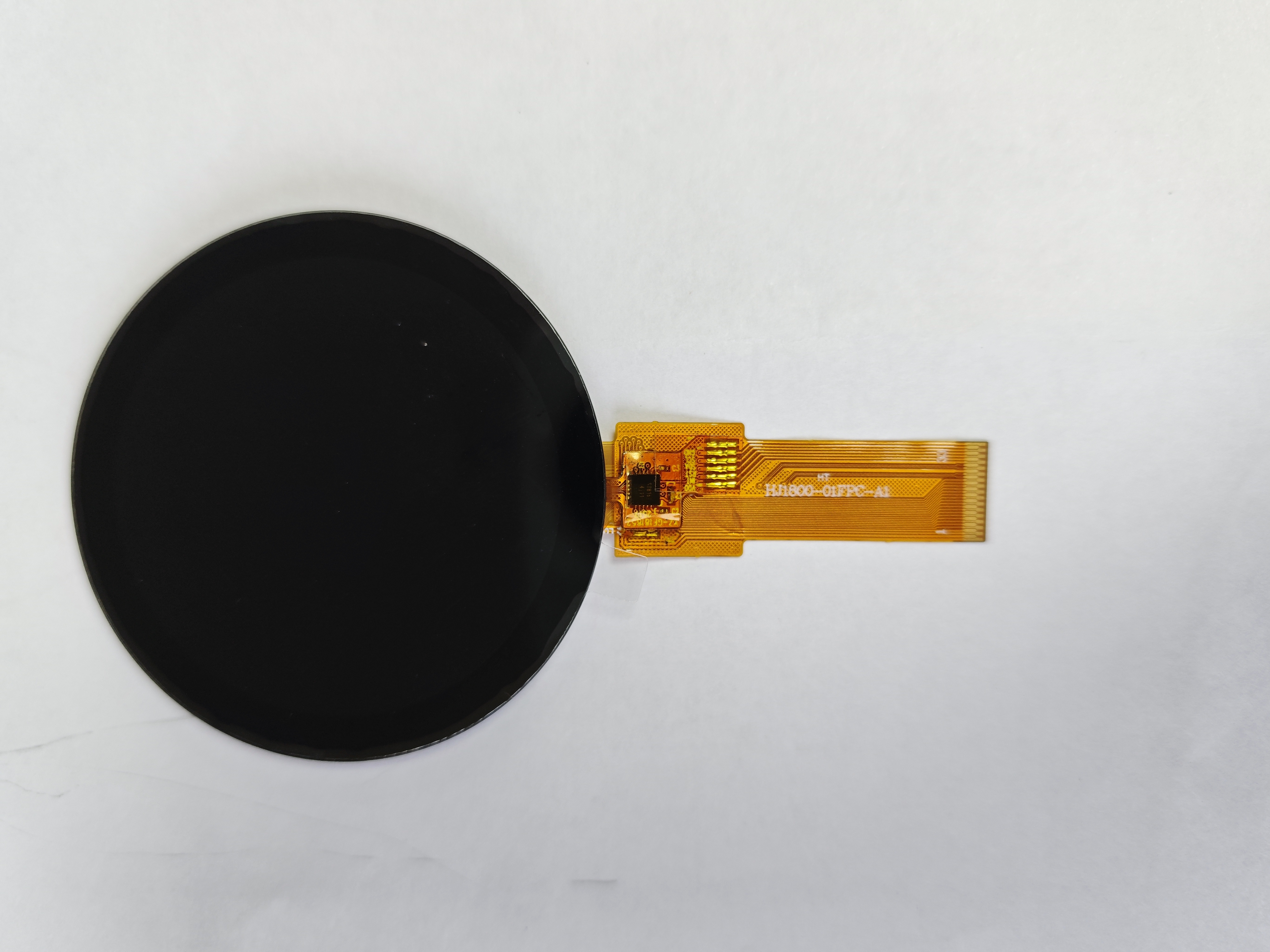 1,8 tuuman pyöreä näyttö 360*360 -resoluutiolla ja tuki SPI/MCU/QSPI/MIPI-rajapinnoille