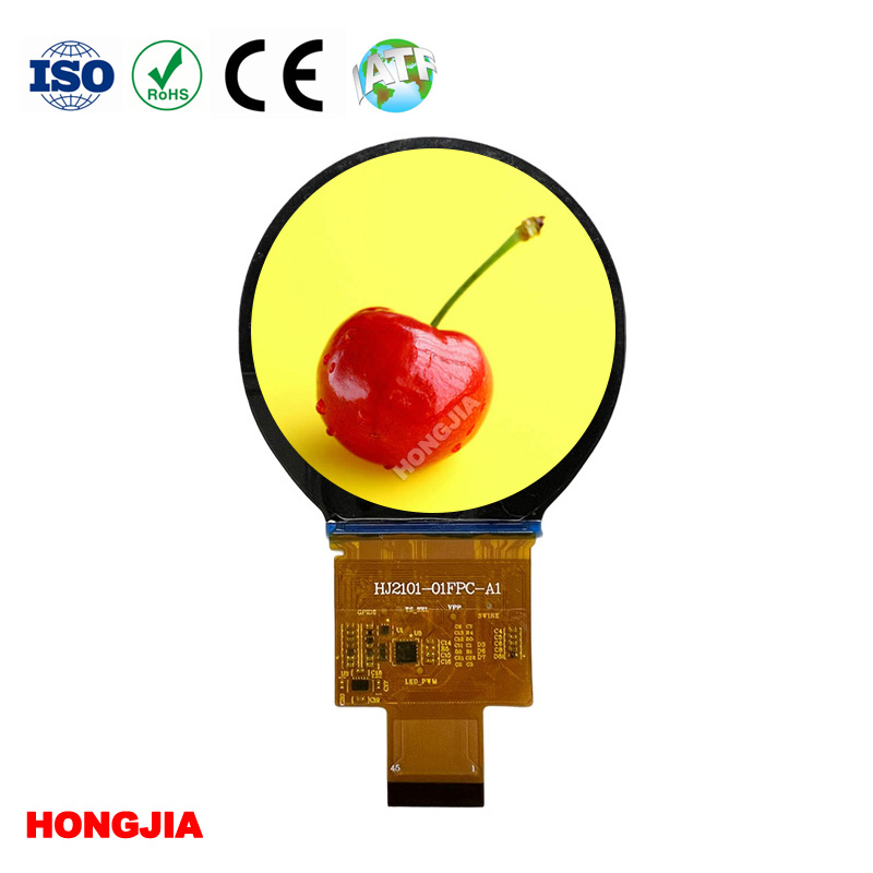 2,1 tuuman Incell Round LCD 540*540 QSPI/SPI/MCU
