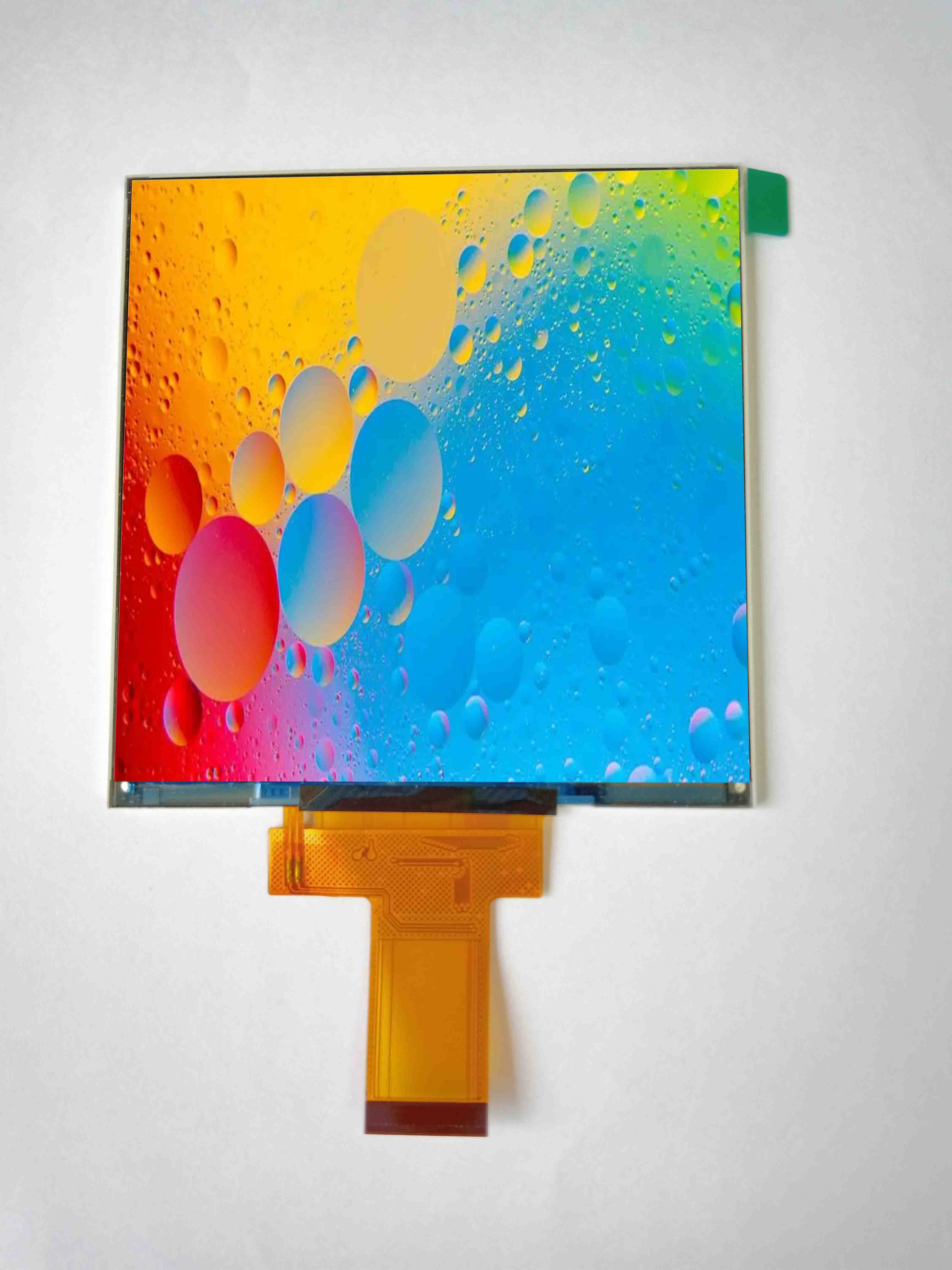 3,92 tuuman neliönmuotoinen LCD-näyttö 320*320 resoluutiolla, tukee MCU/SPI-liitäntöjä, sopii mikro-ohjaimille