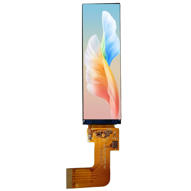 Tämän päivän esittelynäyttö: 3,02 tuuman pitkäkaistainen LCD-näyttö 170*560 resoluutiolla, tukee SPI/MCU-liitäntää