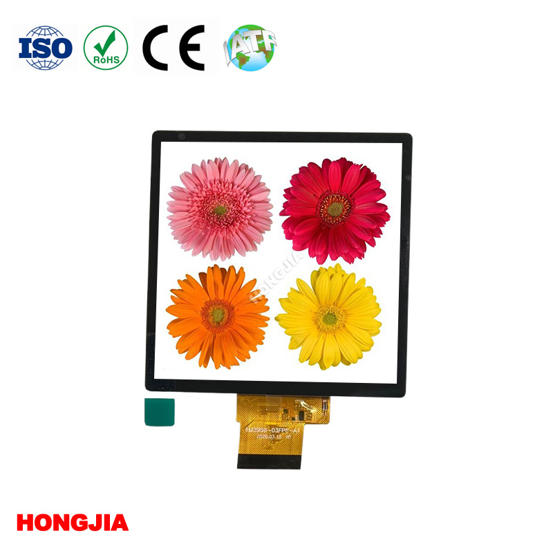 3,95 tuuman neliömäistä LCD IPS 480*480