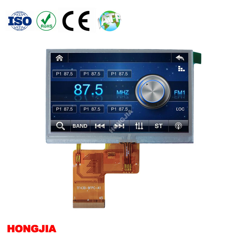 4,3 tuuman TFT LCD-moduuli 480*272