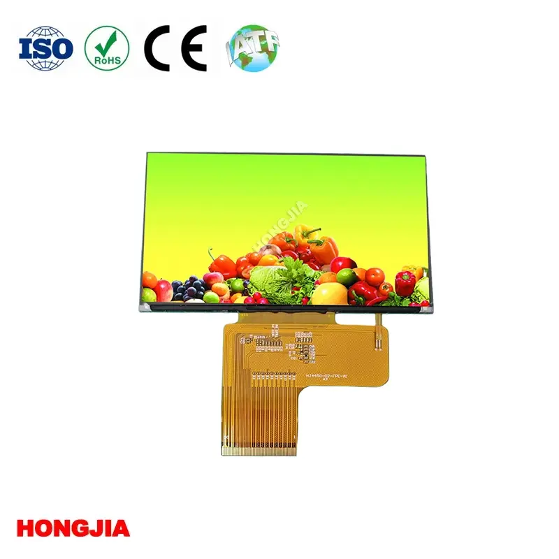 4,45 tuuman IPS-näyttö 1920×1080 LVDS 120Hz
